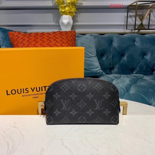 Louis vuitton oryginalna kosmetyczka Monogram PM M52030 czarna