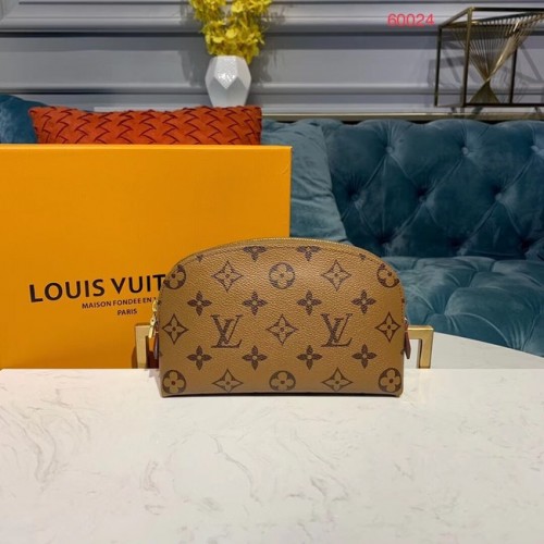 Louis vuitton oryginalna kosmetyczka Monogram PM M52030 żółta