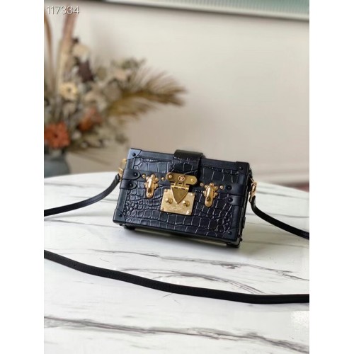 Louis vuitton original PETITE MALLE N92049 czarny