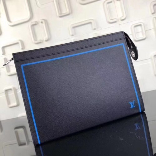 Oryginalna torebka Louis Vuitton POCHETTE VOYAGE MM M30577 czarna