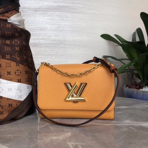 Louis vuitton original TWIST MM M53597 żółty