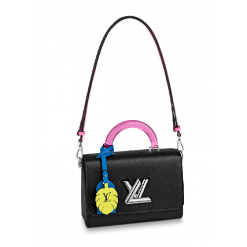 Torba typu tote Louis Vuitton Original TWIST Medium M56132 w kolorze czarnym