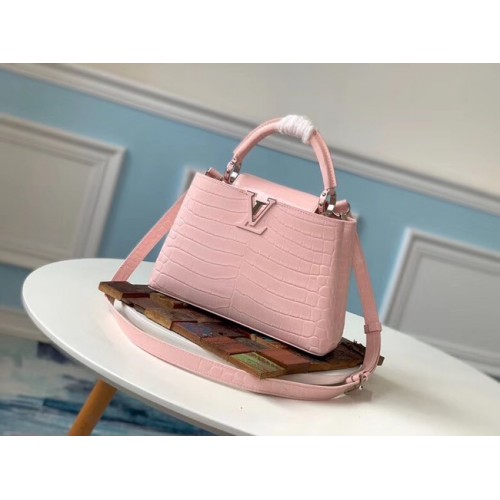 Oryginalna woda krokodylowa Louis Vuitton CAPUCINES PM M94587 Eau de Rose