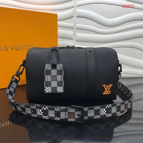Louis Vuitton oryginalna skórzana torebka Monogram Canvas M45652 czarna