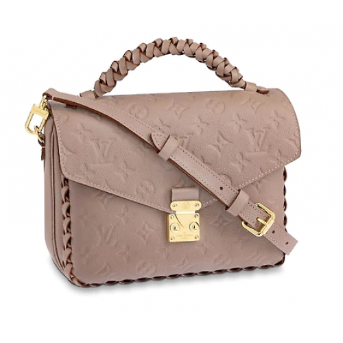 Louis Vuitton Oryginalna torebka z nadrukiem Mongram Metis M43941 Mink