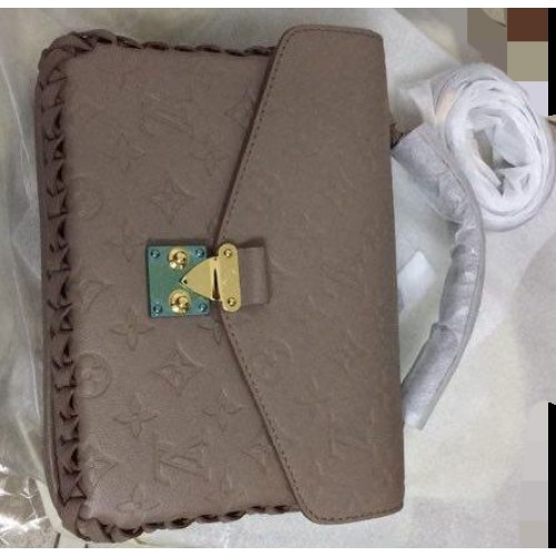 Oryginalna torebka Louis Vuitton z nadrukiem Mongram Metis M43942 Camel