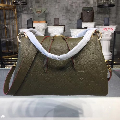 Oryginalny nadruk z Mongramem Louis Vuitton Ponthieu PM M43721 Khaki