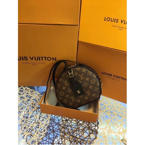 Louis Vuitton Monogram Canvas Soft Hat Box M52294 Czarny