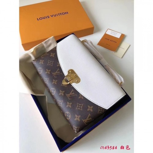 Louis Vuitton oryginalny monogram canvas SAINT PLACIDE M44274 biały