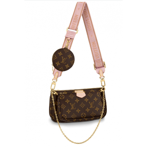 Louis Vuitton oryginalna płócienna torba na ramię z monogramem MULTI-POCHETTE AKCESORIA M44813