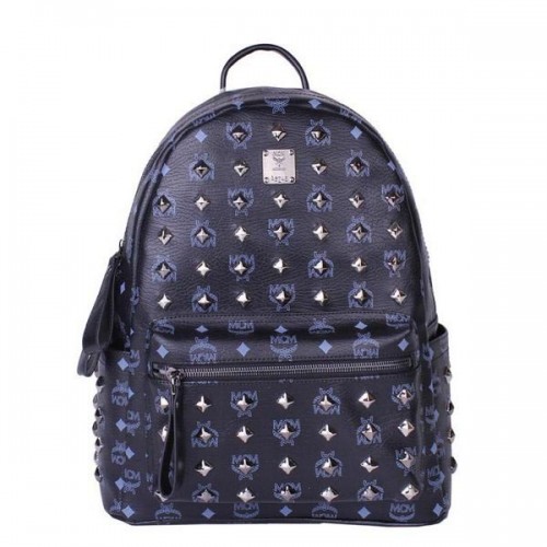 Plecak MCM Stark Studded Medium MC2089 Czarny