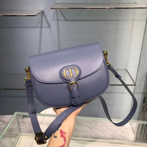 ŚREDNIA TOREBKA DIOR BOBBY BAG Pudełko Skóra cielęca M9319 Royal Blue