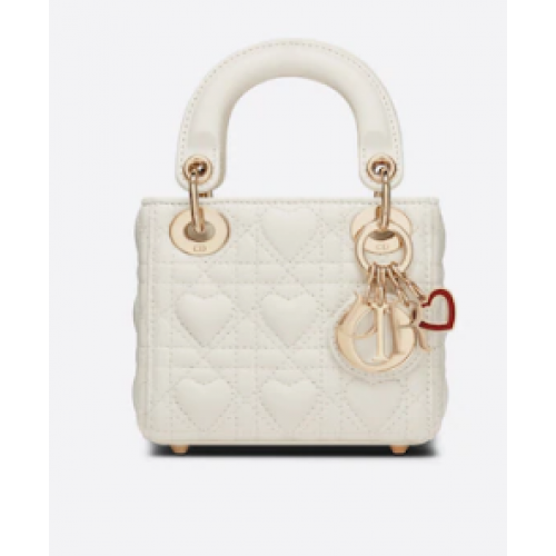 TORBA MICRO DIORAMOUR LADY DIOR S0856ONG Latte Cannage