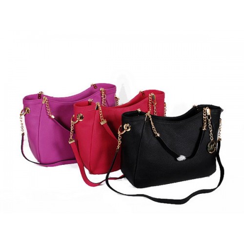 Torba podróżna Michael Kors Jet Set z ziarnistej skóry MK8706