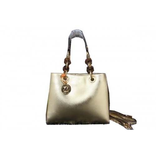 Torba podróżna Michael Kors Jet Set Iridescent Leather MK9008 Gold