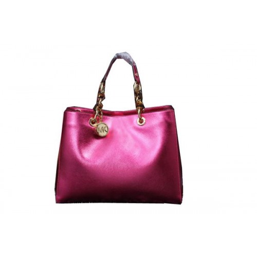 Michael Kors Jet Set Torba podróżna Iridescent Leather MK9009 Rose
