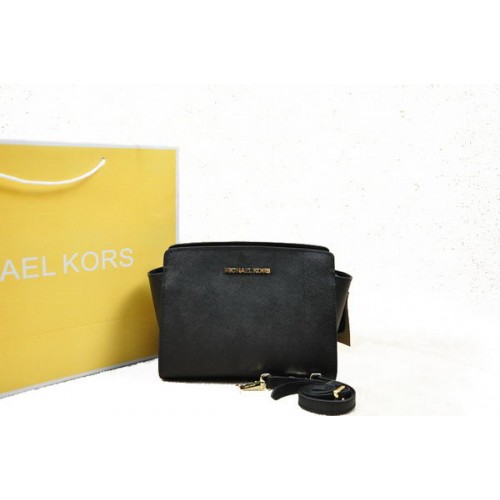 Michael Kors Mini Selma Messenger Bag MK1869S Czarny