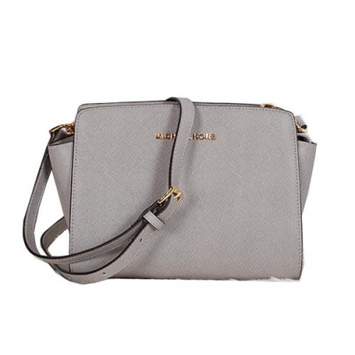 Michael Kors Mini Selma Messenger Bag MK8701 Szary