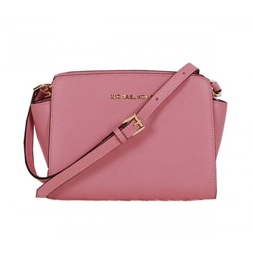 Michael Kors Mini Selma Messenger Bag MK8701 Różowy