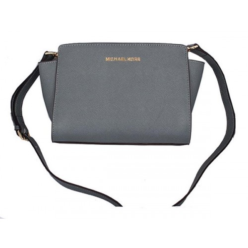 Michael Kors Mini Selma Messenger Bag MK8710 Szary
