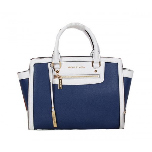 Michael Kors Sophie Torba na ramię Oryginalna skóra MK9025 RoyalBlue