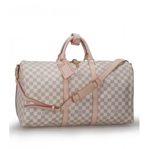 Louis Vuitton Monogram Canvas Keepall 50 z paskiem na ramię N41430
