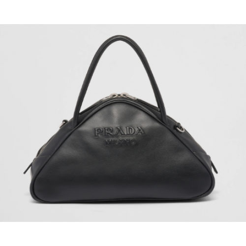 Torebka Prada Leather Triangle 1BB082 czarna