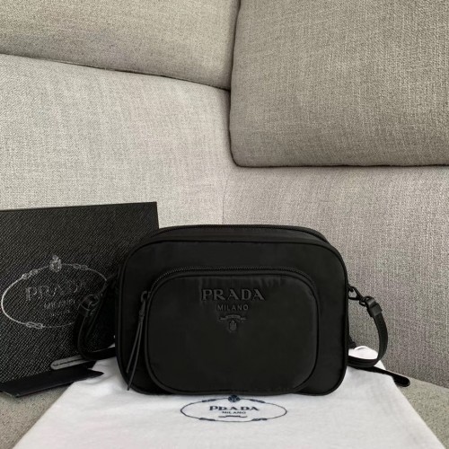 Torba na ramię Prada Nylon 81199 czarna