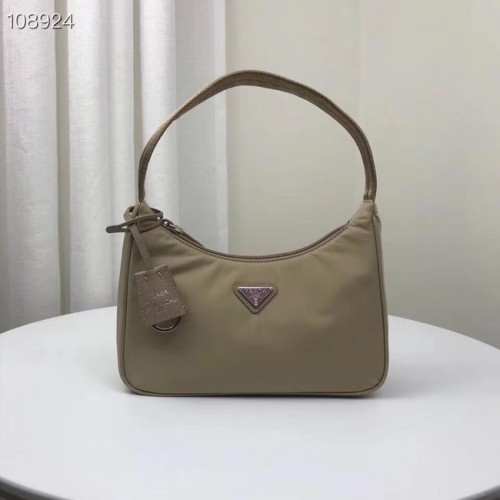Prada Re-Edition 2000 nylonowa mini torebka 1NE515 Khaki
