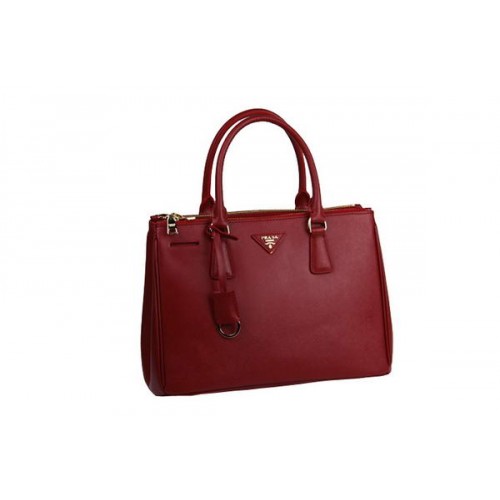Torba Prada Saffiano Calf Leather Tote BN2274 Red