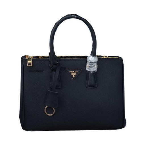 Torba Prada Saffiano Leather Tote Bag PBN1801 Czarna