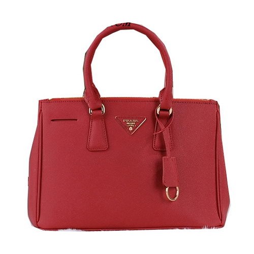 Torba Prada Saffiano Leather Tote Bag PBN1801 Red
