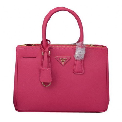 Torba Prada Saffiano Leather Tote Bag PBN1801 Pink