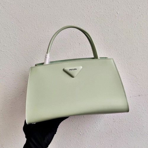 Torba Prada Nappa Leather Prada Symbole 1BB327 zielona