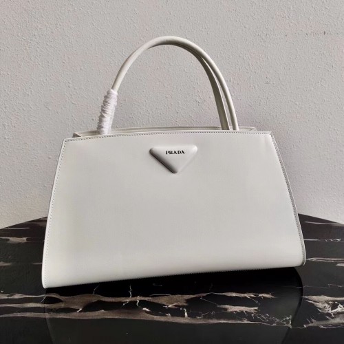 Torba Prada Nappa Leather Prada Symbole 1BB327 biała