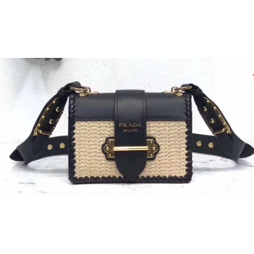 Prada Top Quality Bag 1BA215 Black
