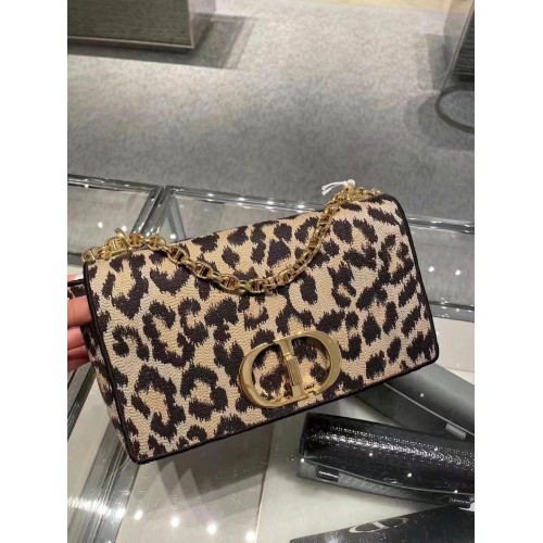 MAŁA TOREBKA DIOR CARO Beżowa wielokolorowa haftowana aksamitna Mizza M9241UTHG