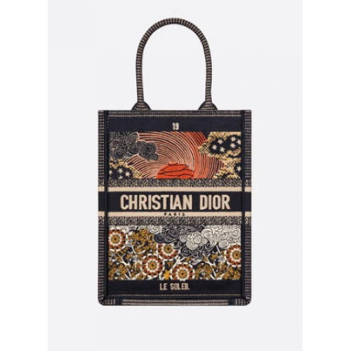 PIONOWA TORBA DIOR BOOK TOTE Z HAFTEM TAROT M1272Z-1