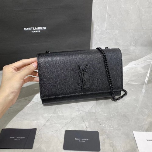Torebka na ramię Saint Laurent Monogramme Y364021 czarna