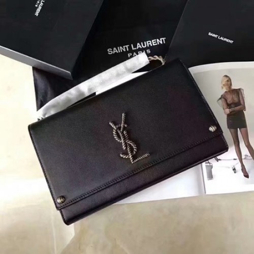 Torebka na ramię Saint Laurent mini Monogramme A354025 Czarna
