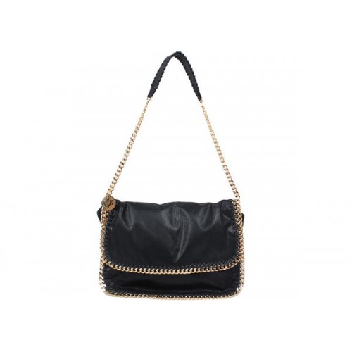 Stella McCartney 838 Czarna torebka na ramię Falabella PVC