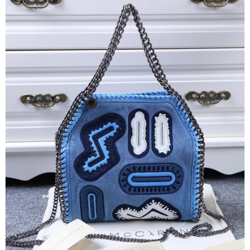 Stella McCartney Falabella Denim Bag SMC8863 Niebieska