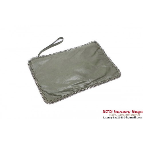 Stella McCartney Falabella Fold Over Clutch 832 Green