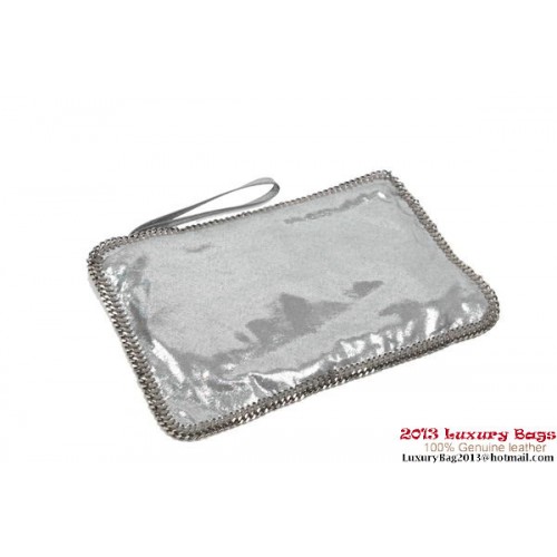 Kopertówka Stella McCartney Falabella Fold Over 832 Silver