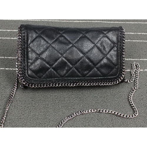 Stella McCartney Falabella PVC Czarna torba na ramię SM882
