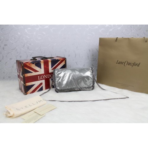 Stella McCartney Falabella PVC Torba na ramię SM829 Srebrna