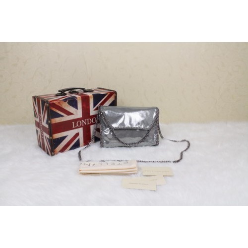 Stella McCartney Falabella PVC Torba na ramię SM875 Srebrna