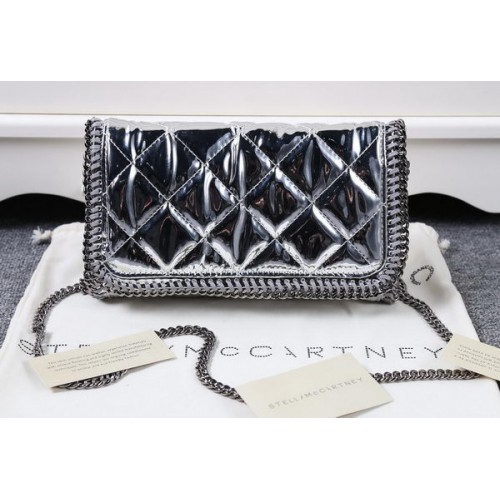 Stella McCartney Falabella PVC Torba na ramię SMC882 Srebrna