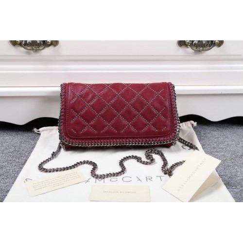 Stella McCartney Falabella PVC Torba na ramię SMC882 Wino