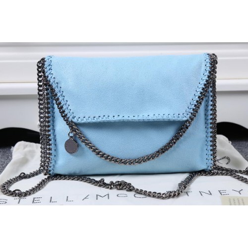 Stella McCartney Falabella PVC Cross Body Bags SM875 Light Blue